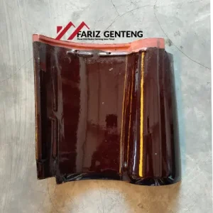 Jual Genteng KIA Coco Coklat di Sidoarjo bagian depan